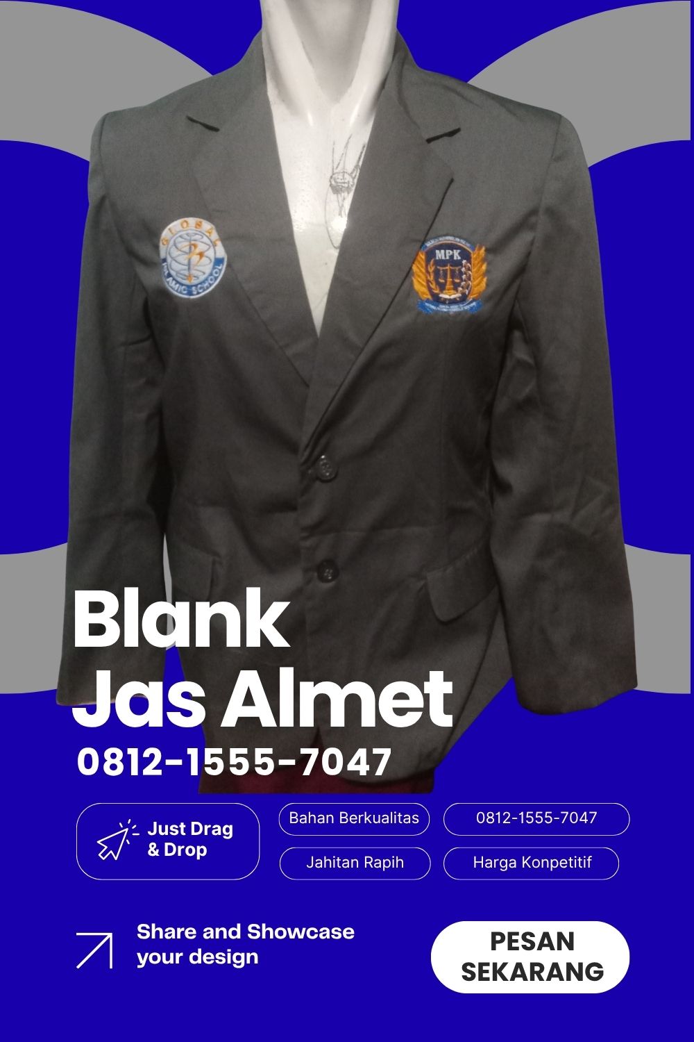 Konveksi Jas Almamater Universitas Kota Tangerang