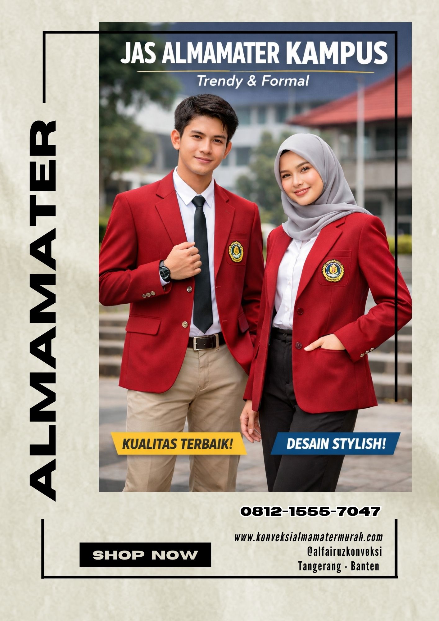 Konveksi Jas Almamater Kota Bengkulu Terpercaya & Rapih