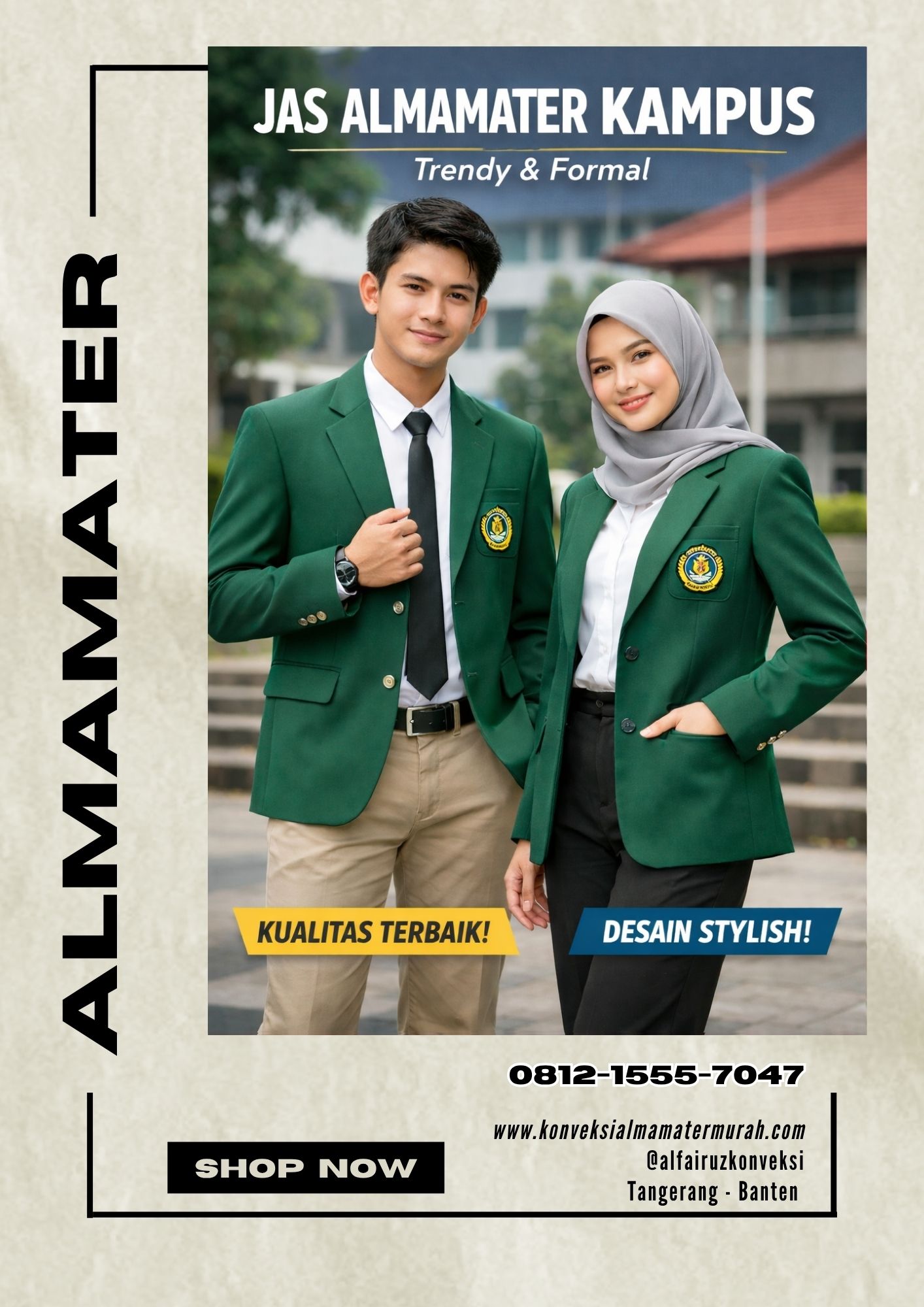 Konveksi Jas Almamater Kota Bengkulu Terpercaya & Rapih