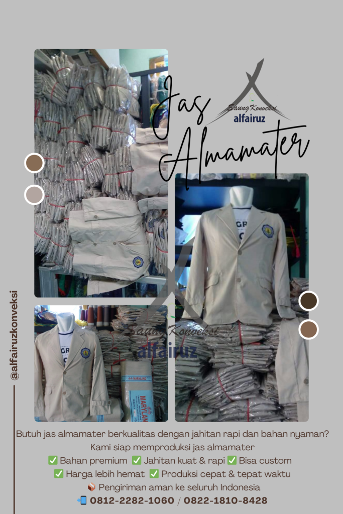 jasa pembuatan jas almamater Pekanbaru