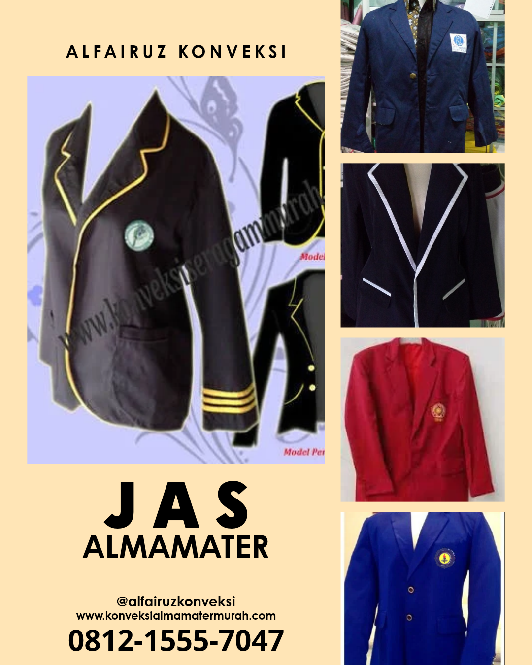 konveksi jas almamater
