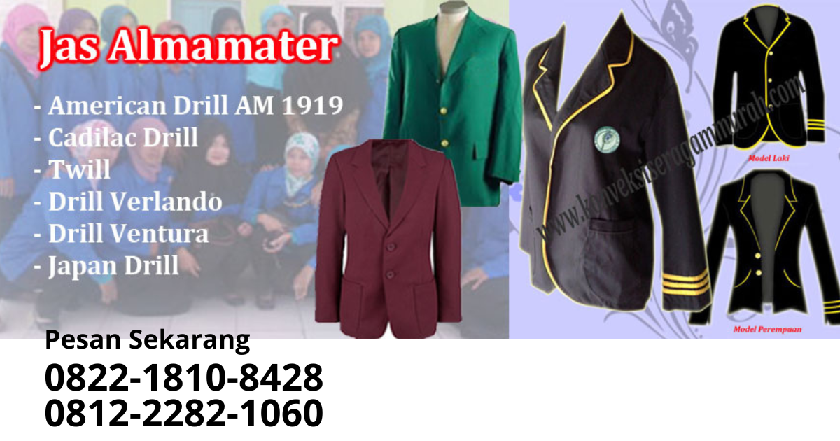 jasa pembuatan jas almamater kampus tangerang Selatan